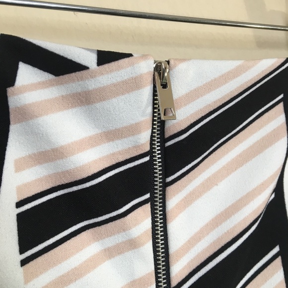 NWT Jules & Leopold Geometric Print Pencil Skirt - Picture 6 of 8